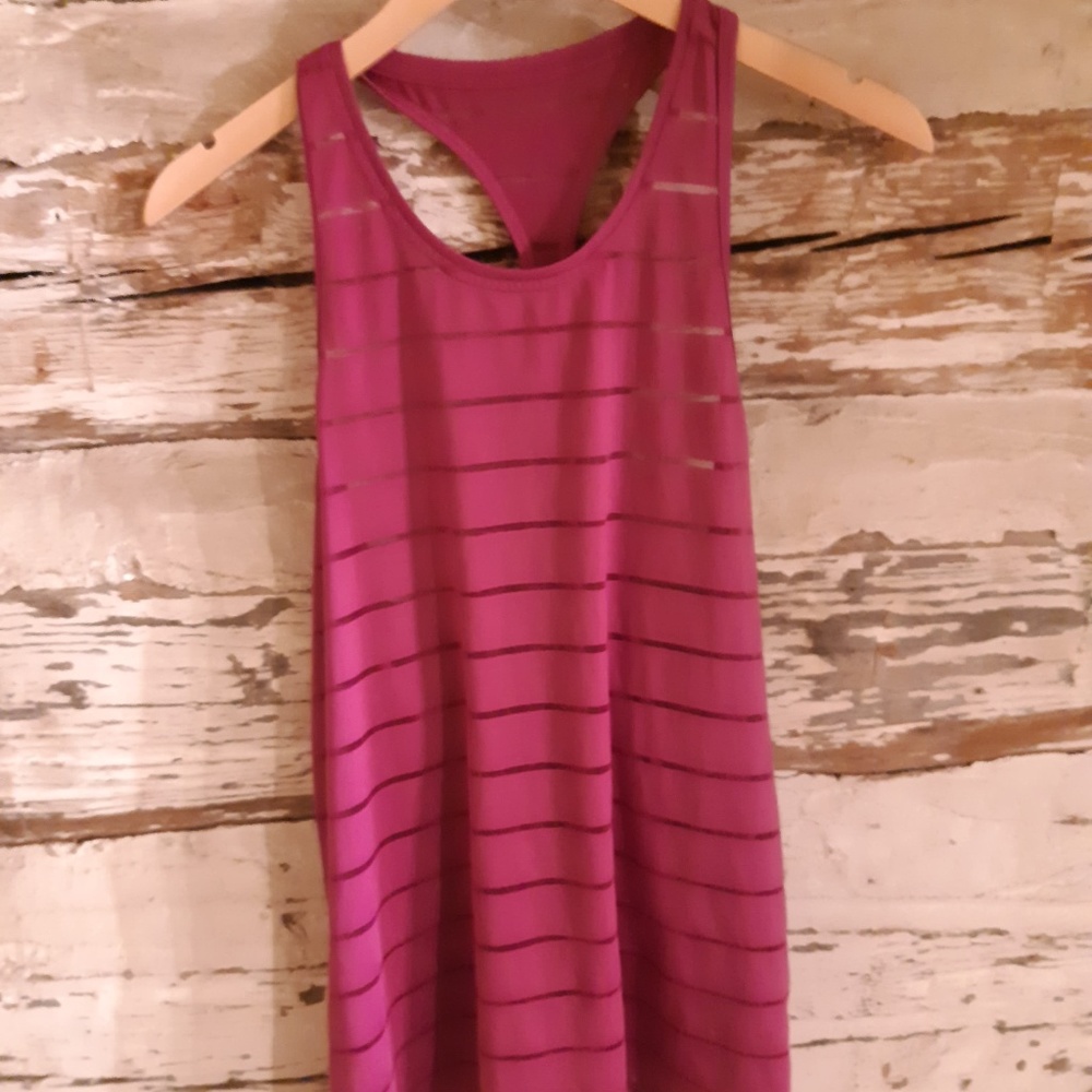 Athletic Works Size L 12-14 Womens Tank Top Pink